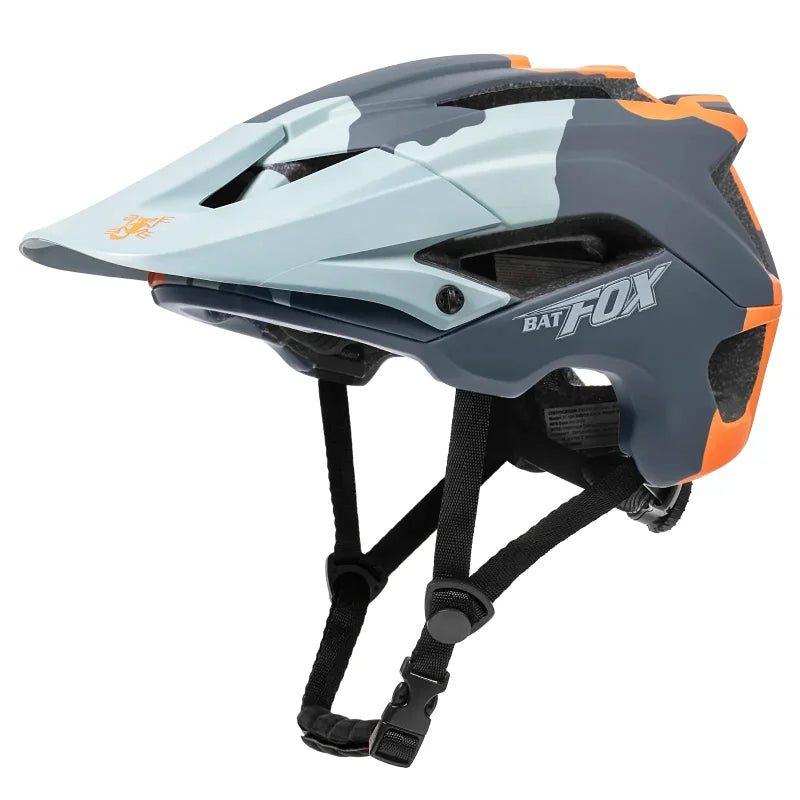 Casque BMX BATFOX Gris et Orange - Main Image